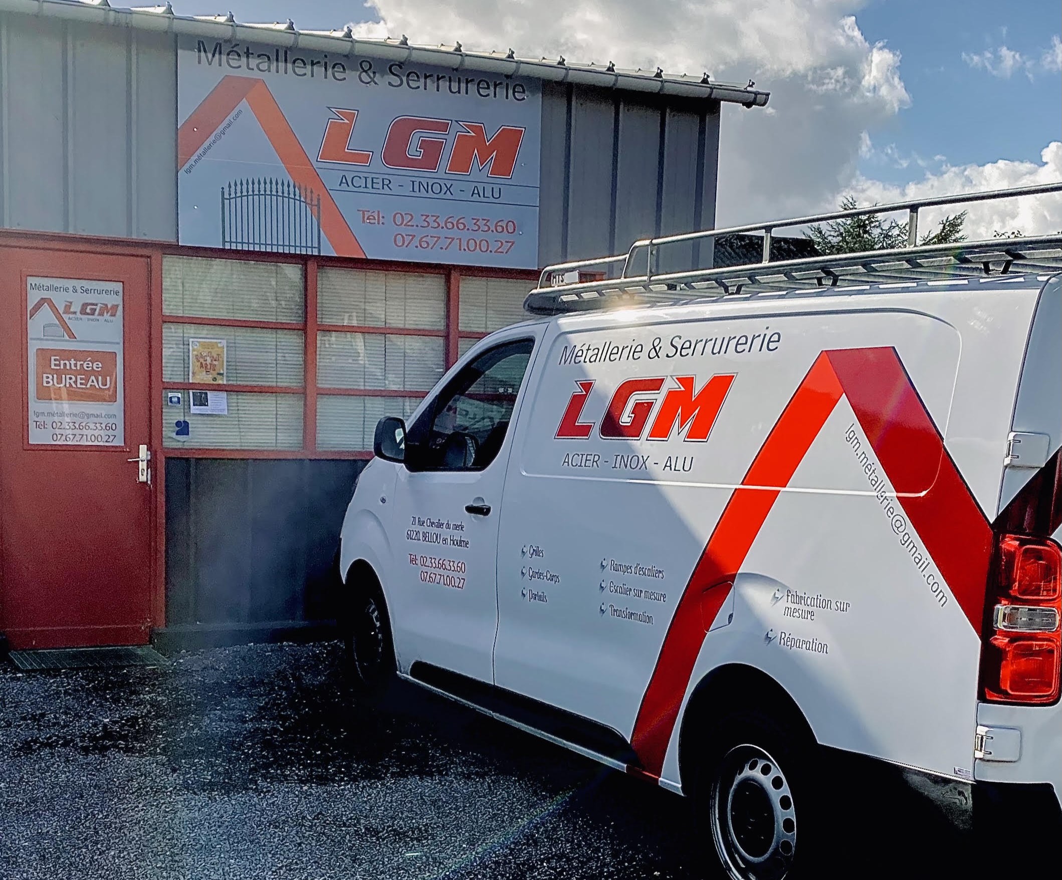 Site de LGM Métallerie